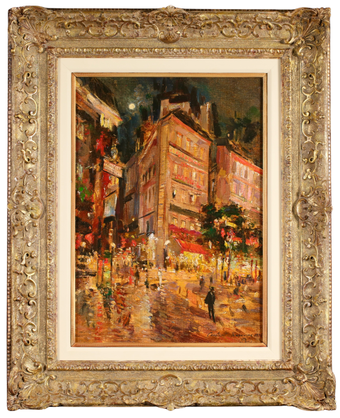 Les Grands Boulevards – Paris – Evening - Buy Fine Paintings Online