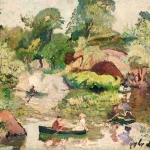 Boating on the lake at Central Park – New York thumbnail