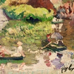 Boating on the lake at Central Park – New York thumbnail