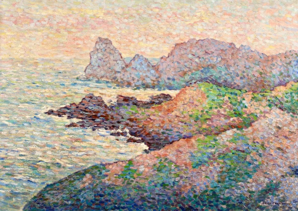 Coucher de Soleil – Cote D’Azur - Buy Fine Paintings Online