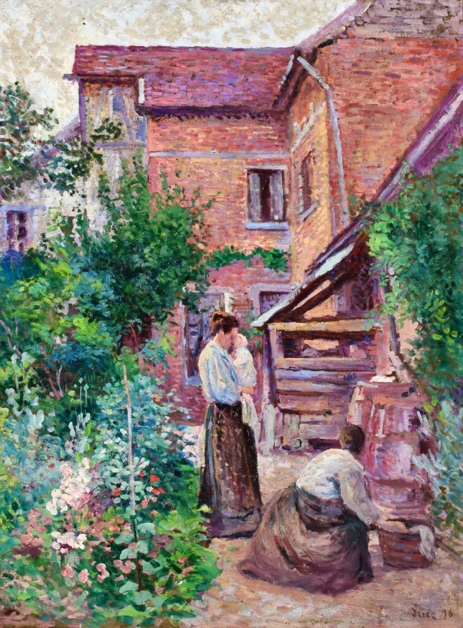 Jardin a Gisors - Buy Fine Paintings Online