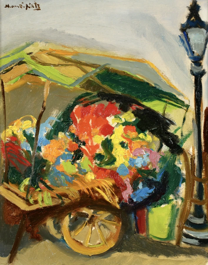 The Flower Cart - Buy Fine Paintings Online