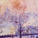 Lever de soleil au Pont des Arts – Paris thumbnail