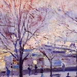Lever de soleil au Pont des Arts – Paris thumbnail
