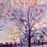 Lever de soleil au Pont des Arts – Paris thumbnail