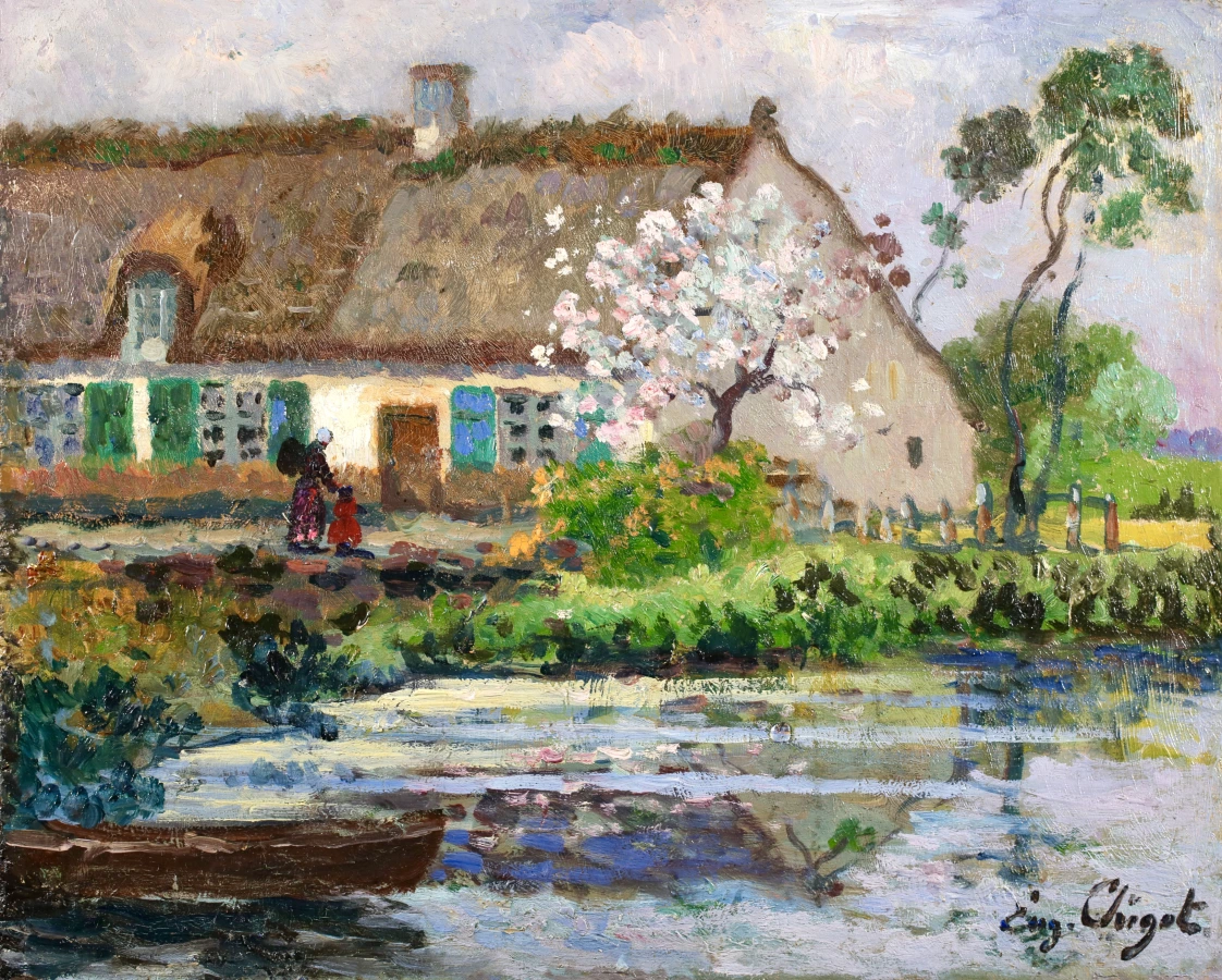 Pommier en fleur - Buy Fine Paintings Online
