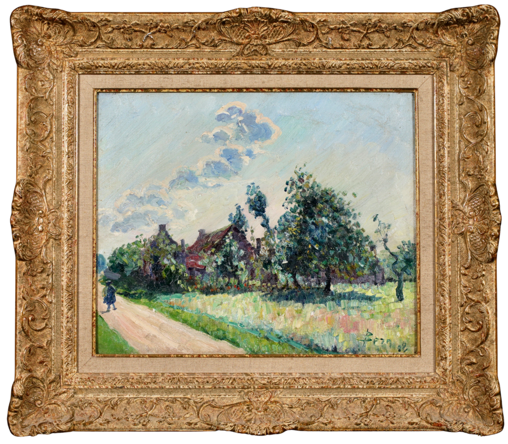 L’entree du village - Buy Fine Paintings Online