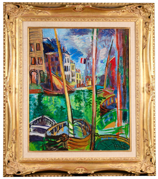 Le Havre – Bassin du Roy - Buy Fine Paintings Online