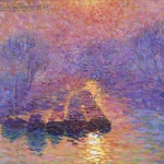 Coucher de Soleil – La Seine thumbnail