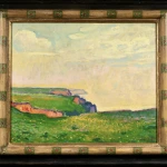 Spring on the cliffs near Etretat thumbnail