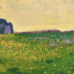 Spring on the cliffs near Etretat thumbnail