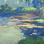 Sunlight thorugh the trees thumbnail