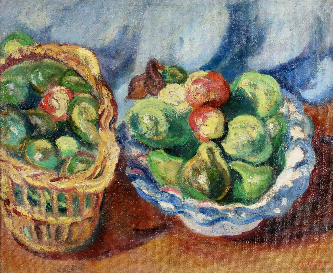 Fruits on a table - Buy Fine Paintings Online