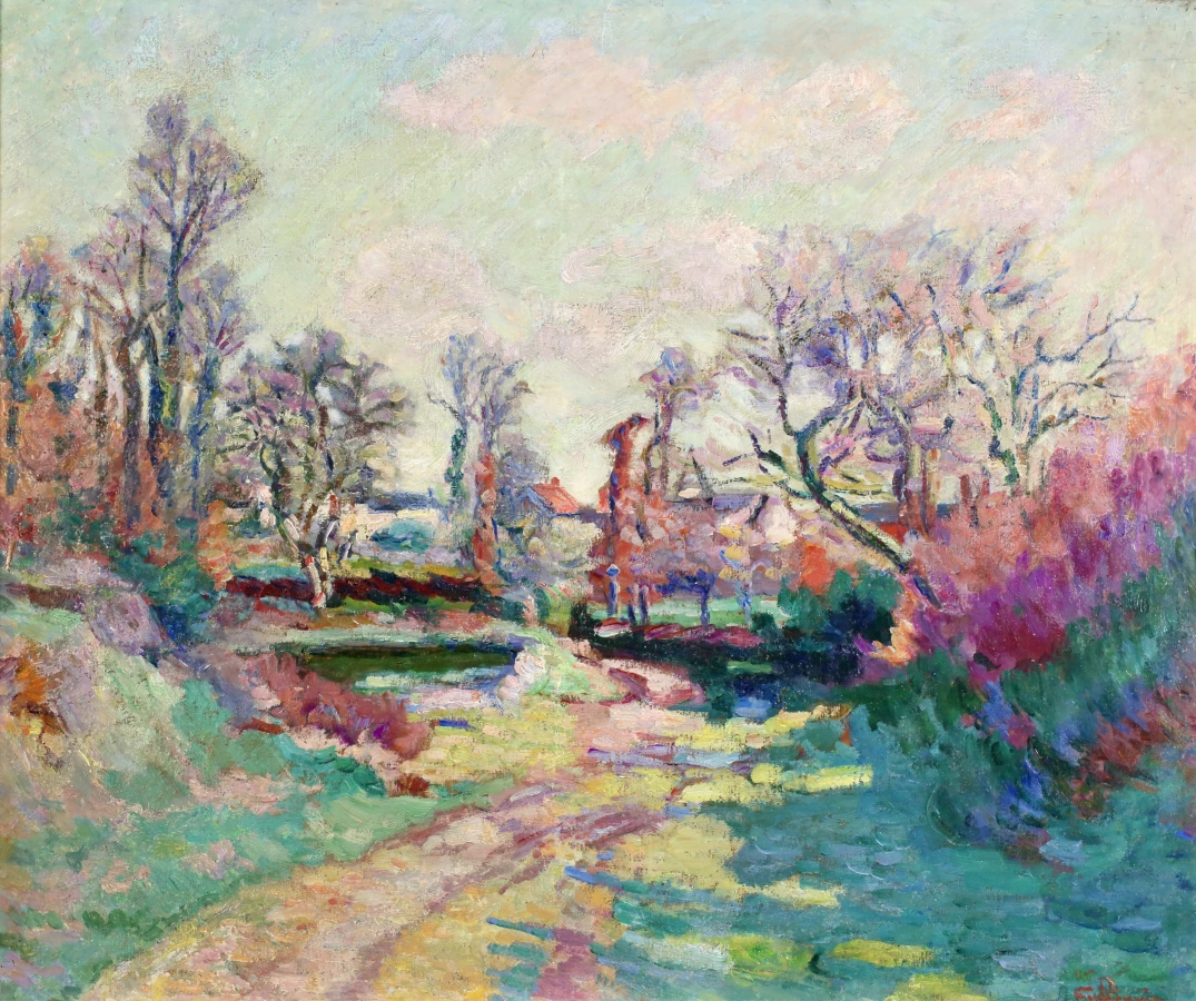 Le Village de Crozant – Creuse - Buy Fine Paintings Online