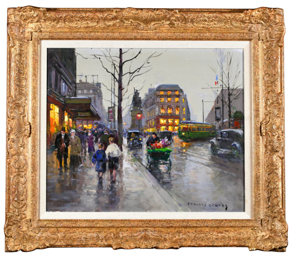 Place de Clichy – Le Soir - Buy Fine Paintings Online