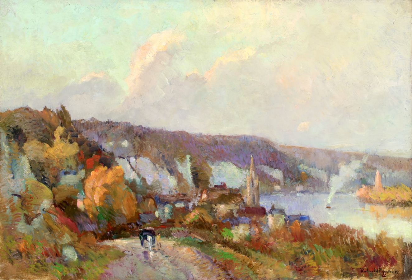Duclair – La Seine pres de Rouen - Buy Fine Paintings Online
