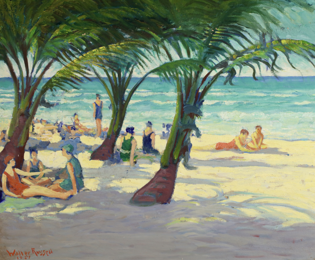 The Bathers – Miami Beach - Buy Fine Paintings Online