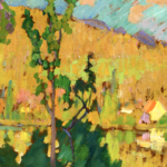 Un jardin au bord de la Seine près de Rouen thumbnail