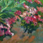 Un jardin au bord de la Seine près de Rouen thumbnail