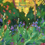 Un jardin au bord de la Seine près de Rouen thumbnail