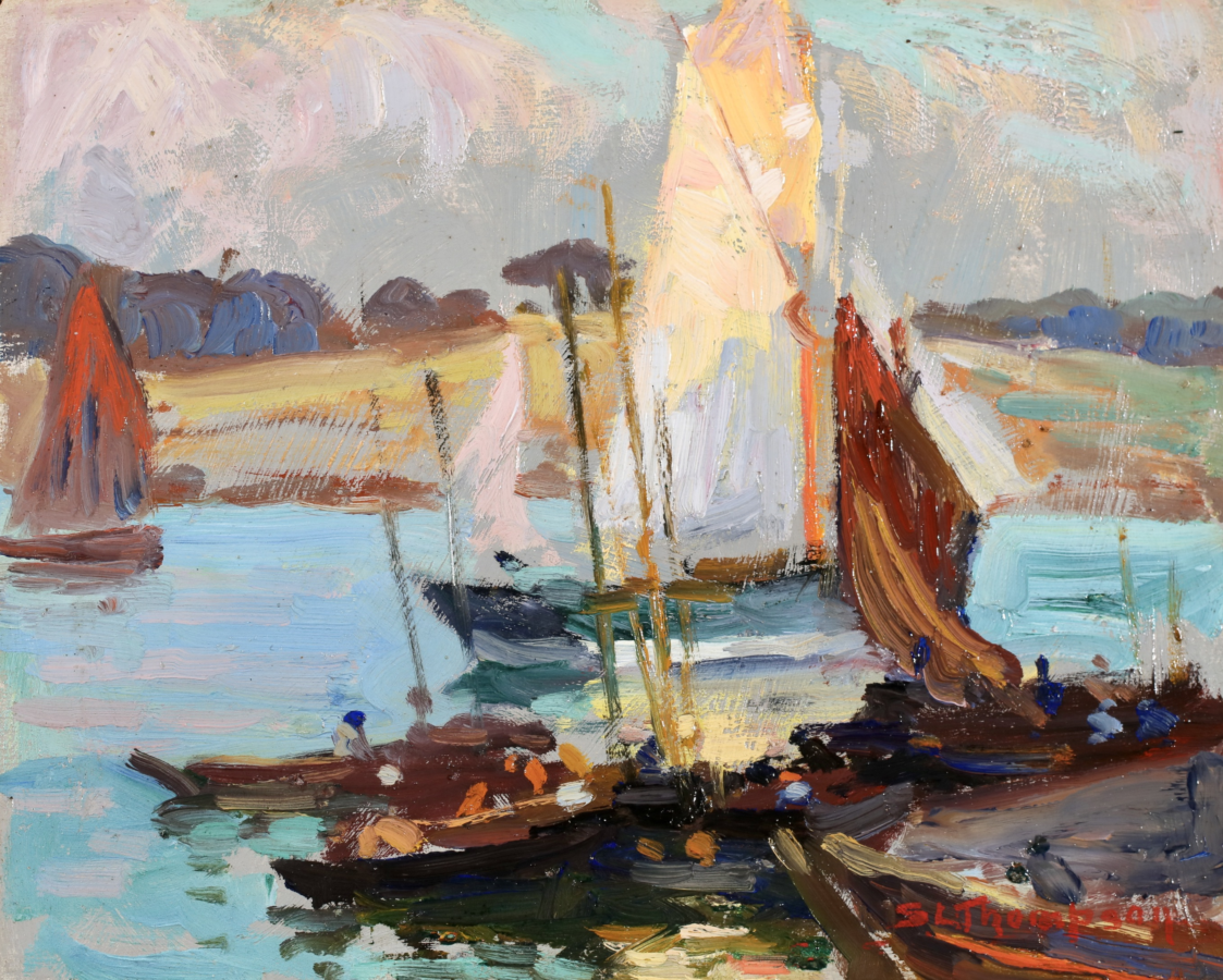 Voiliers à Concarenau - Buy Fine Paintings Online