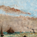 Bateaux sur la mer – Ciel nuageux thumbnail