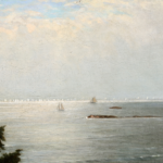 The Boston Yacht Club in Massachusetts Bay – 1869 thumbnail