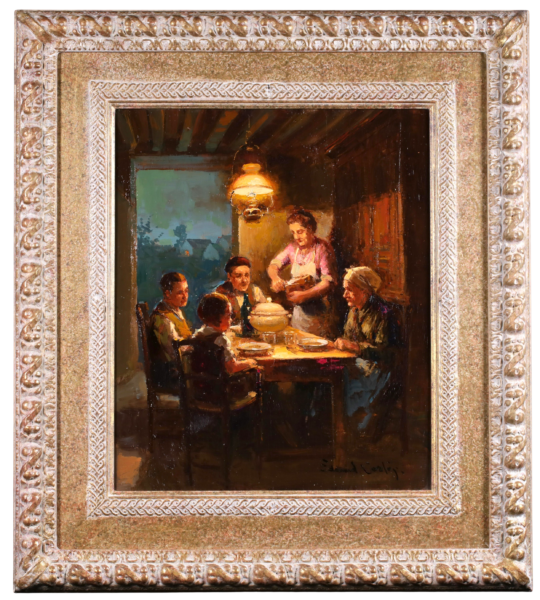 La Famille – Effet de Lampe - Buy Fine Paintings Online