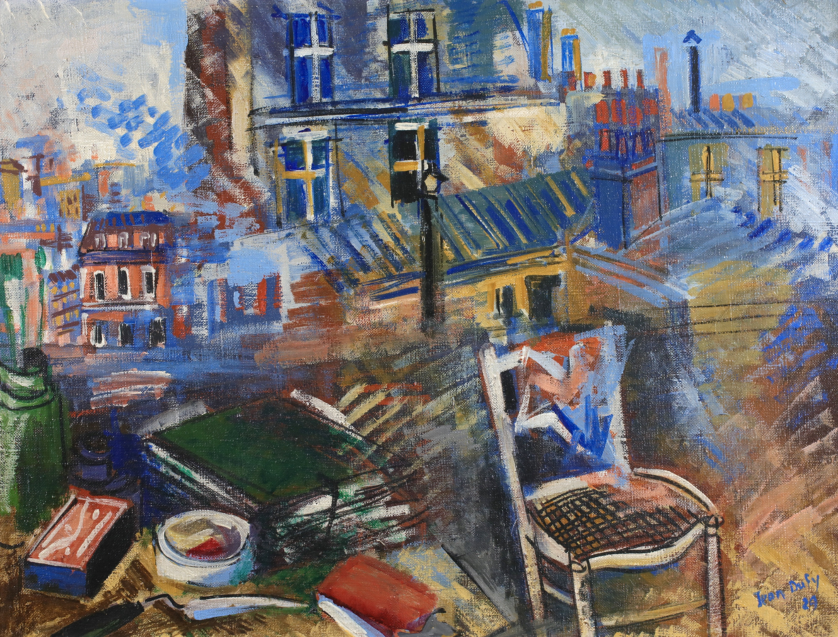 Montmartre – Vue de l’atelier de Jean Dufy - Buy Fine Paintings Online
