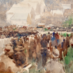 The Hill on Derby Day – Epsom 1923 thumbnail