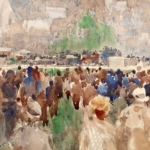 The Hill on Derby Day – Epsom 1923 thumbnail