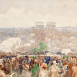 The Hill on Derby Day – Epsom 1923 thumbnail