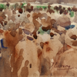 The Hill on Derby Day – Epsom 1923 thumbnail