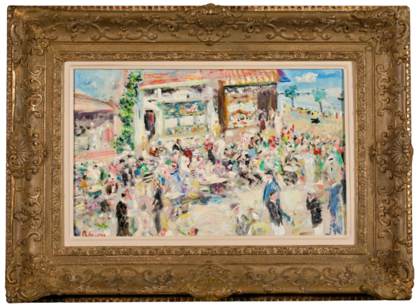 Café sur la plage - Buy Fine Paintings Online