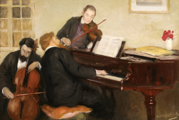 Artwork by Henry Caro Delvaille