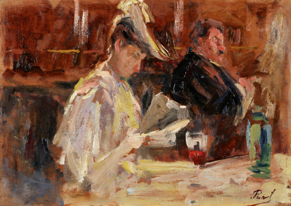 Au Café - Buy Fine Paintings Online