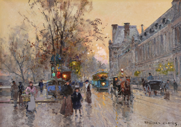 Artwork by Edouard Léon Cortès