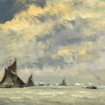 Barges racing in the Harwich Approaches thumbnail