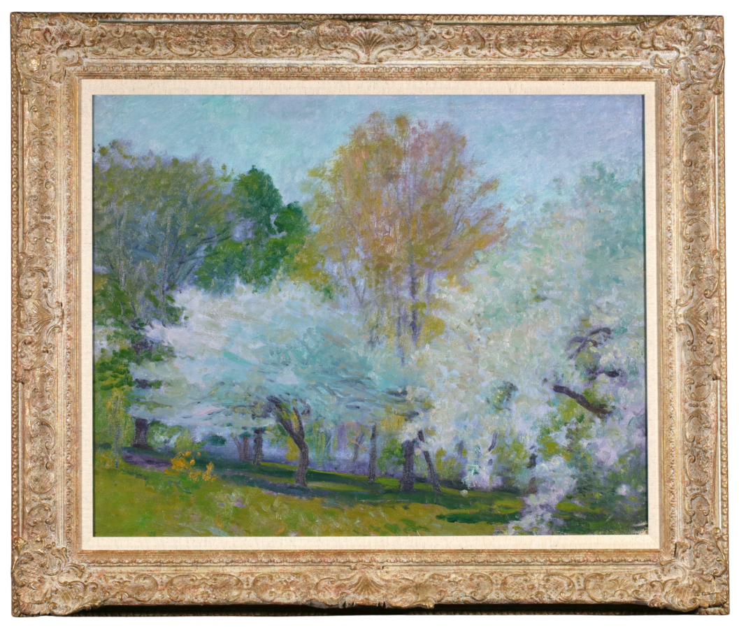 Cerisiers en fleurs – Grez-sur-Loing - Buy Fine Paintings Online