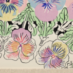 Floral design for a wallpaper thumbnail