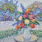 Vase de fleurs dans le jardin thumbnail