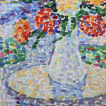Vase de fleurs dans le jardin thumbnail
