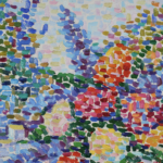 Vase de fleurs dans le jardin thumbnail