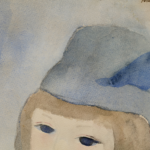 Jeune fille au chapeau avec une plume thumbnail