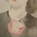 Jeune fille au chapeau avec une plume thumbnail