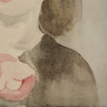 Jeune fille au chapeau avec une plume thumbnail