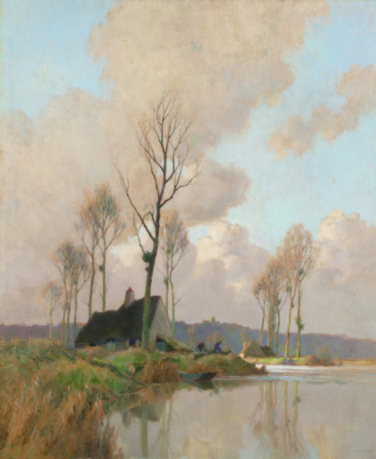 Au Bord de Marais - Buy Fine Paintings Online