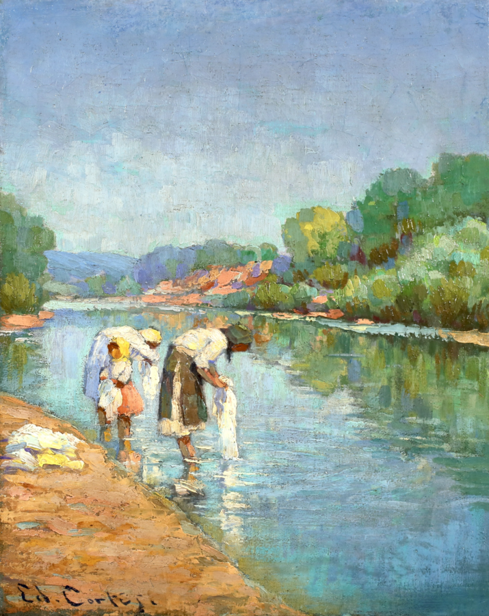 Les Lavandières - Buy Fine Paintings Online