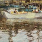 Boats in a harbour thumbnail