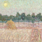 A Hayfield at Sunset thumbnail